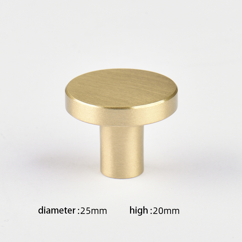 Maniglie e manopole per porte da cucina manopola per comò rotonda in ottone maniglia per cassetto maniglia per porta dell'armadio manopola per Hardware da cucina antica antica: C
