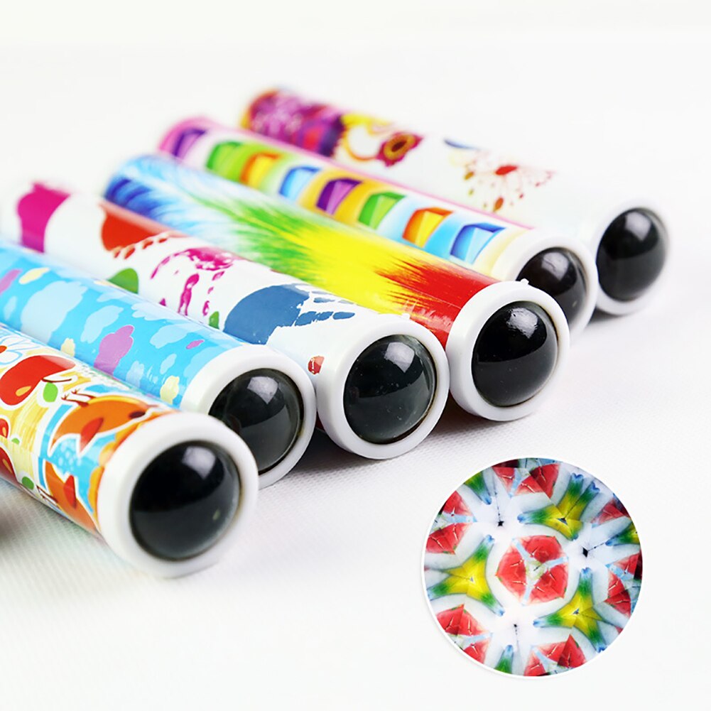 Obracanie kalejdoskopy kolorowy świat dzieci dzieci nauka o edukacji zabawki prezenty