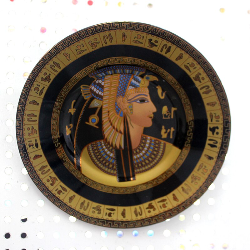 1PC styl egipski ściany wiszące płyty domu dekoracyjne bar dekoracja robić tła naczynia ozdoby ręcznie wykonane: 1883