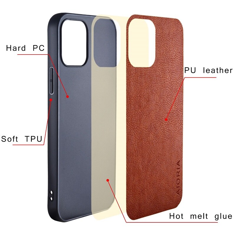 Case Voor Oneplus 9 Pro Funda Luxe Vintage Leather Skin Coque Met Tpu + Pc Hard Cover Voor Oneplus 9 pro Case Capa