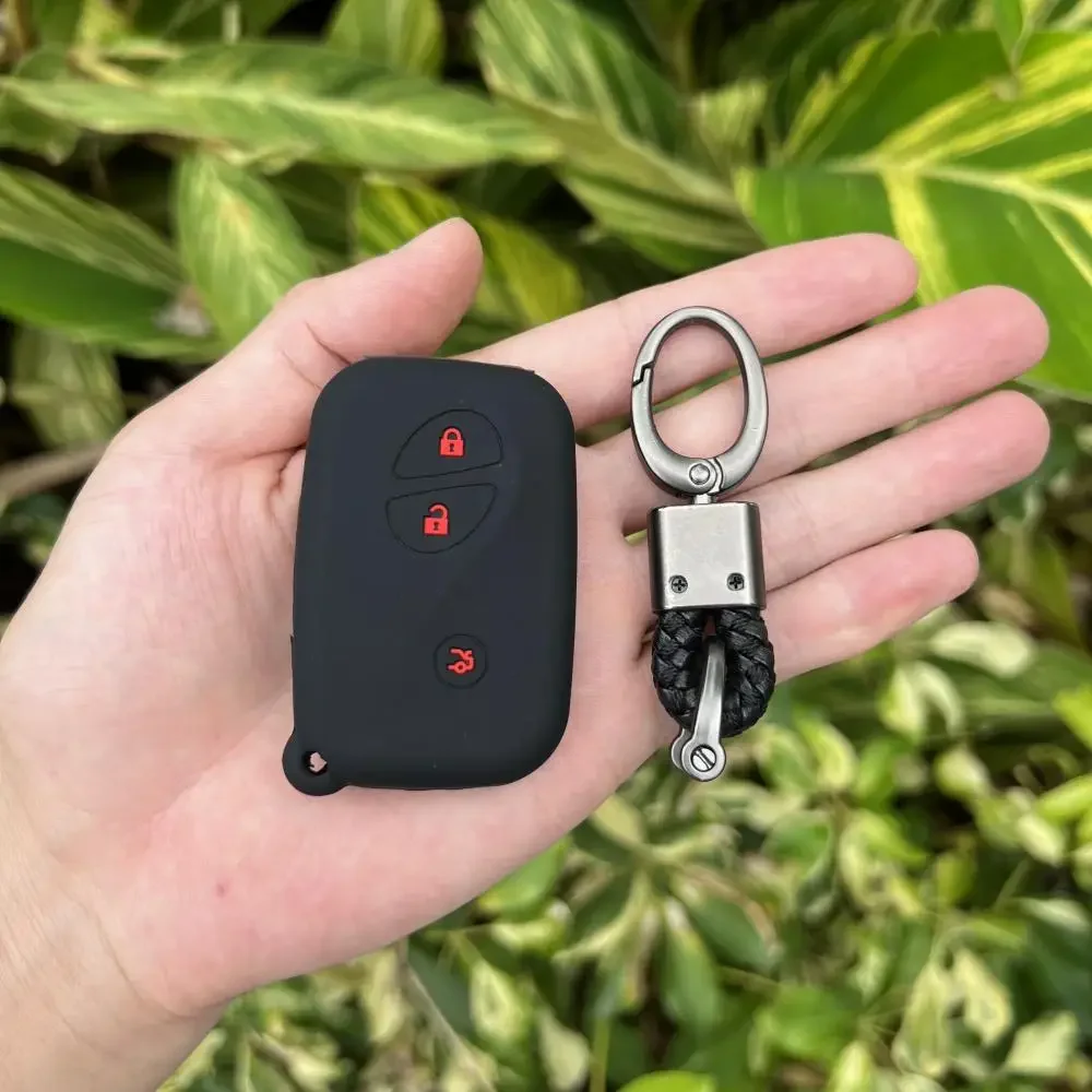 3 pulsanti accorto macchina Imbrogliare chiave coperchio Astuccio accessori per la protezione della pelle per BYD F3 F0 L3 G3 S6 E6 M6 S7 portachiavi remoto con ingresso senza chiave: Colore rosa