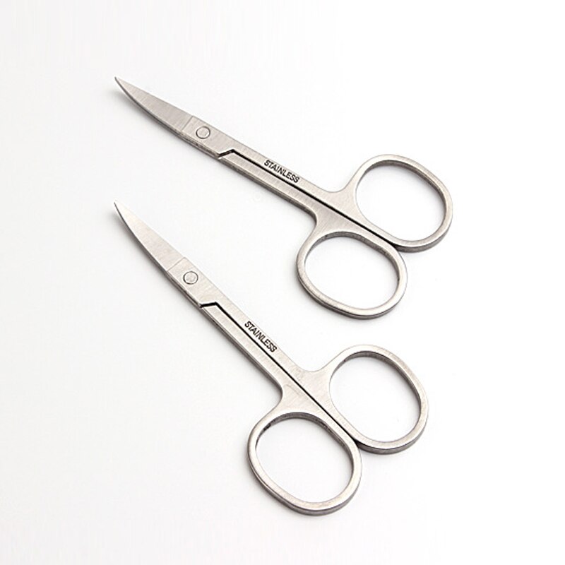 5pc edelstahl-manikürscheren, augenbrauenschere, augenbrauentrimmer, wimpernschere, nasenhaarschere, nagel-machen-hoch-schere