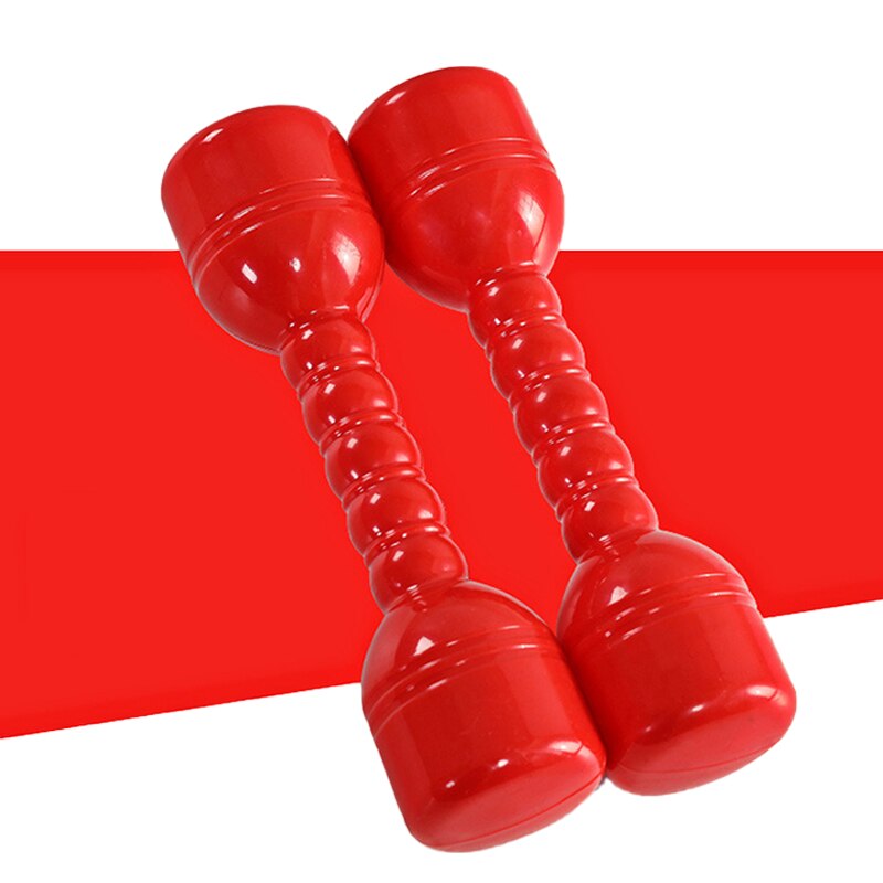 Ensemble d&#39;haltères de Fitness pour enfants, 1 paire, musculation, jouet d&#39;éducation précoce, à la maison, équipement d&#39;exercices matinaux,: Beige
