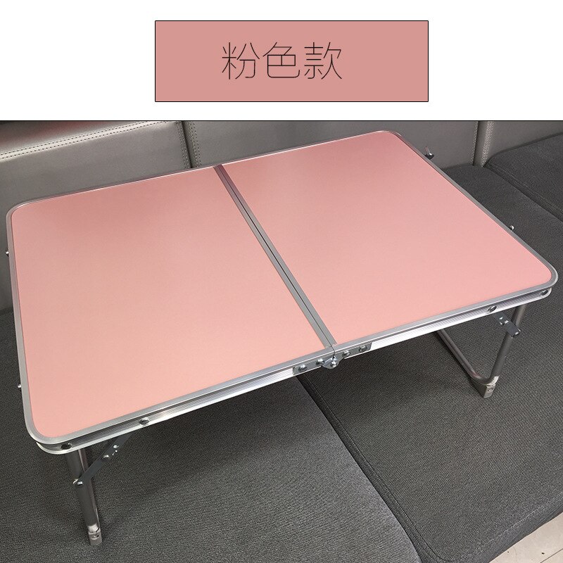 62*42*27cm foldbart bærbart skrivebord bærbart tablet pc-skrivebord: Lyserød