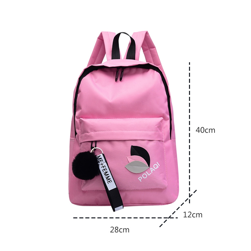 Women Shoulder Bag Women Canvas Backpack School Bags For Girls Rucksack Solid Backpacks Bags Travel