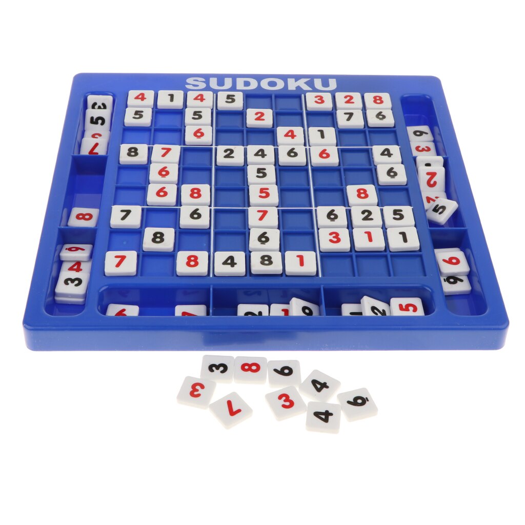 Tablero de ajedrez de Sudoku para niños, puzle con número, juego de escritorio, juguetes de inteligencia de desarrollo lógico,