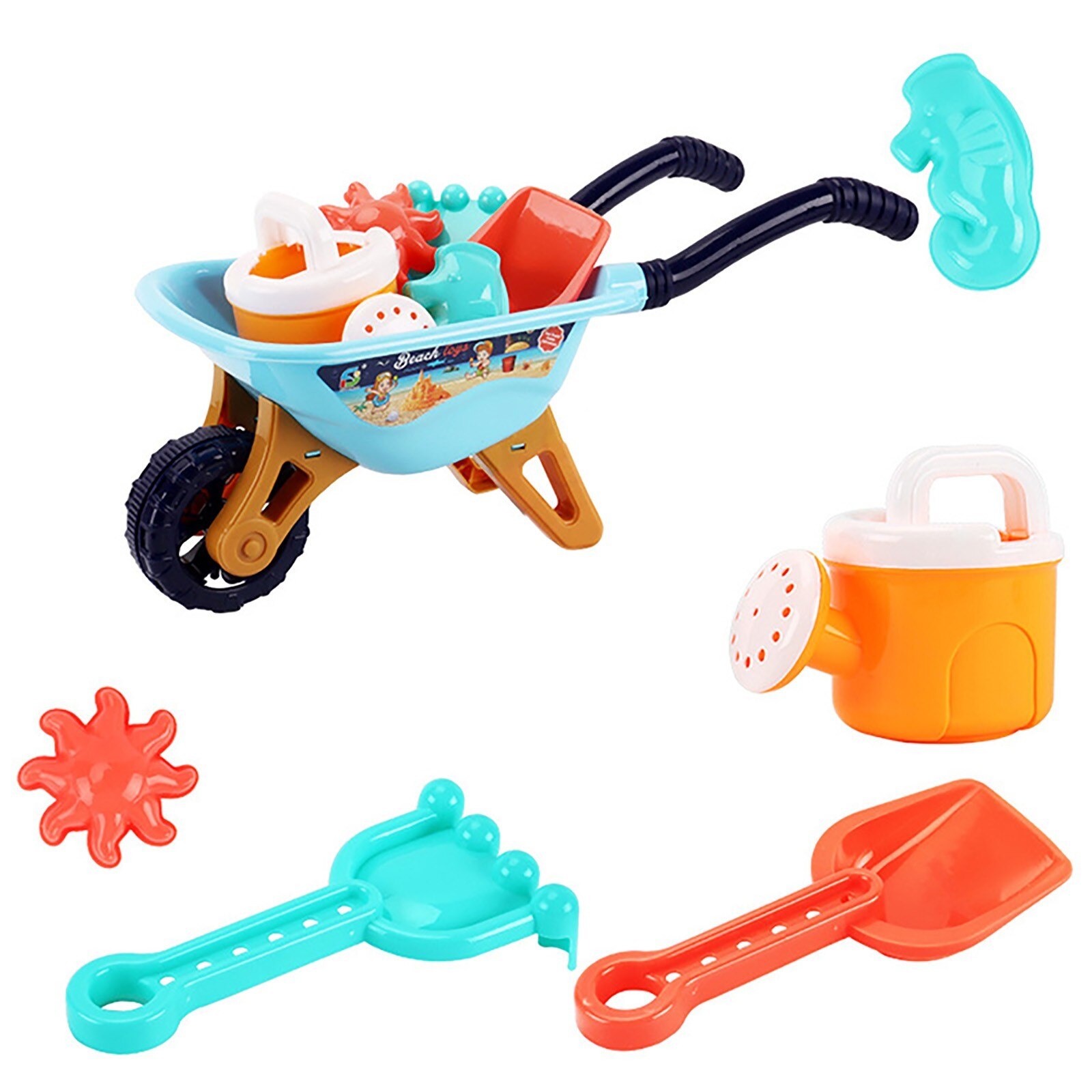 6 stücke Strand Spielzeug Sand Baby Spielzeug Sand Spielen Sandkasten Spielzeug Sommer Ich bin Freien freundlicher Spielzeug Für Jungen Und Mädchen Graben Sand Spielzeug Juguetes Playa