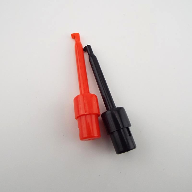 3 Size Test Hook Clip Probe Round flat Electronic Testing Hooks for Logic Analyzers Crocodile Clip Electric Connection