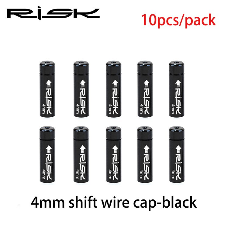 Risico 10 stks/doos Fiets Rem/Versnellingskabel Cap Alumium MTB Racefiets Derailleur Liner Tops Fiets Rem Versnellingskabel end Cap