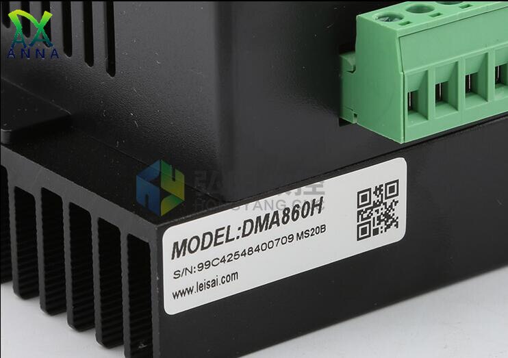 Leadshine Microstep Driver DMA860H Step Motor Driver 18V-80VDC 2.4A-7.2A for CNC Router for NEMA23/NEMA34 stepper motor