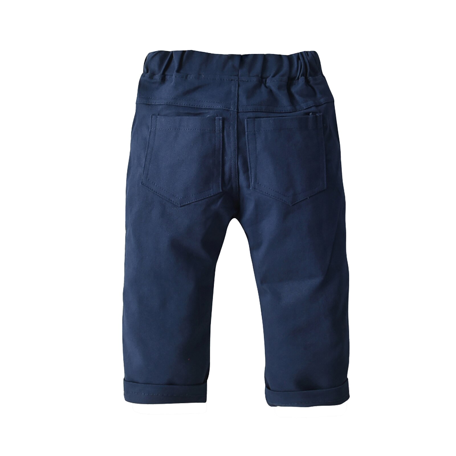 Pantalones de chándal deportivos para niño, ropa informal con bolsillos, color sólido, de 1 a 5 años de edad, para primavera