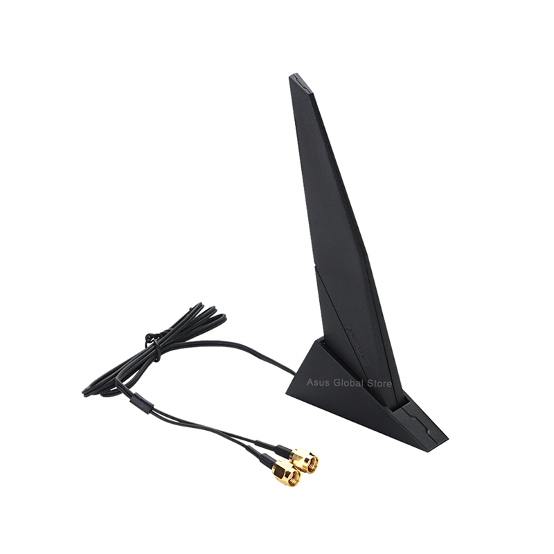 Netwerkkaart Module Antenne Voor Asus Rog Z390 Z490 X570 B460 B360 Moederbord Draadloze 2T2R Wifi Dual Band Cartão De rede: Black