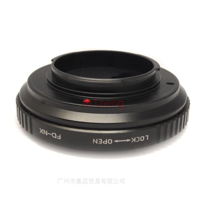 Adaptateur objectif nx fd à NX, pour Samsung NX5 NX10 NX11 NX100 NX200