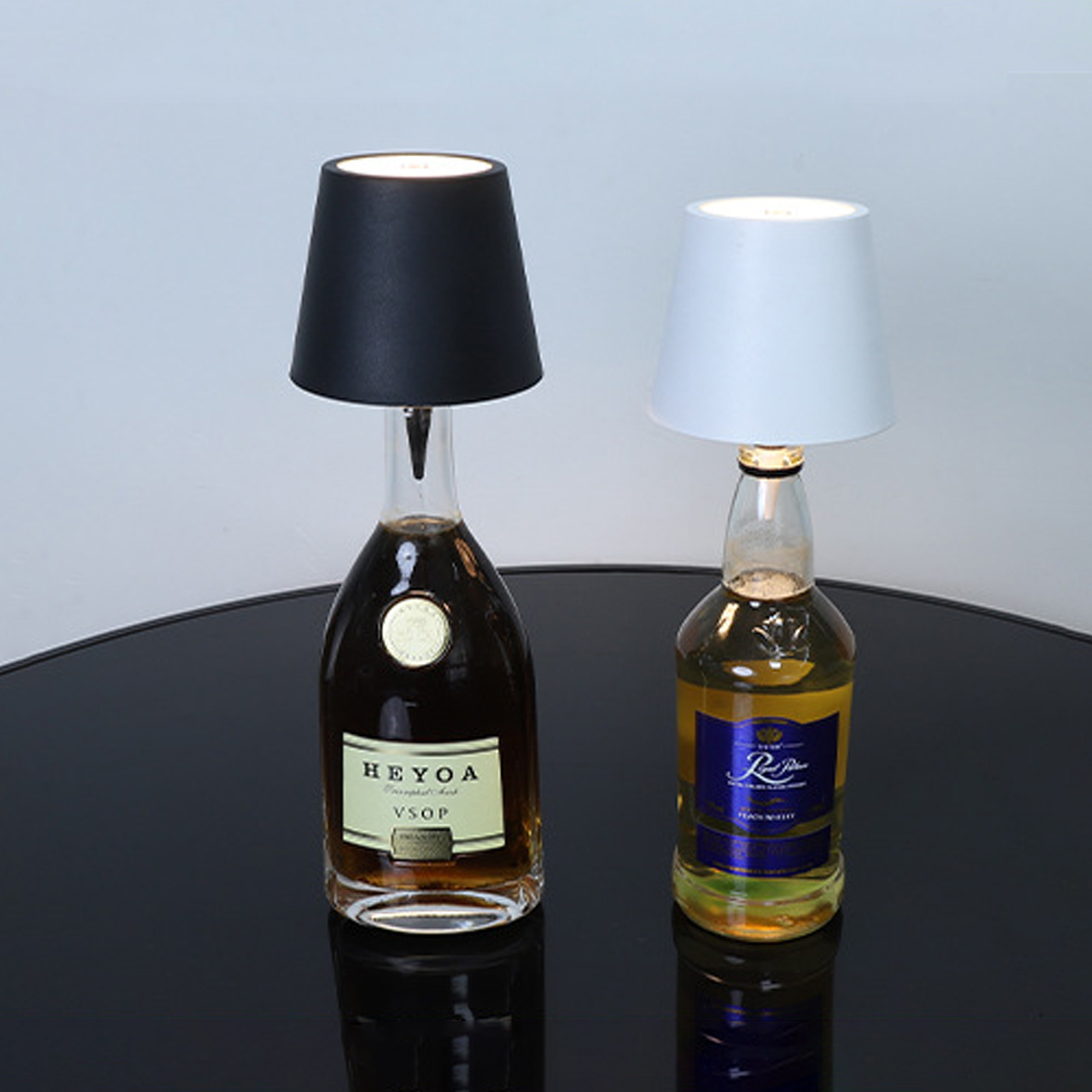 Luz LED para botella para uso al aire libre, lámpara De mesa con Control táctil para botellas De vino, luz para , Navidad, De cumpleaños