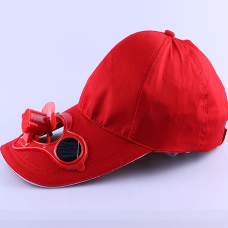 Gorra con ventilador Solar para verano, gorro de pesca con ventilador Solar, para deportes al aire libre, ciclismo, refrigeración, gorra de béisbol, deporte, viajes al aire libre