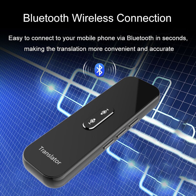 G6X Portable Smart Voice Translator Real Time 40+Language Speech Interactive Translator 3 In 1 Voice Text Bluetooth Translator