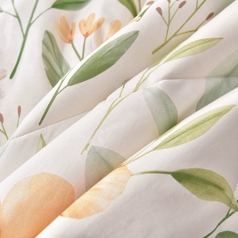 Summer Cooling Quilt Blankets Skin-friendly Washable Air Condition Comforter Pastoral Style Flowers Lightweight Blankets 여름 이불