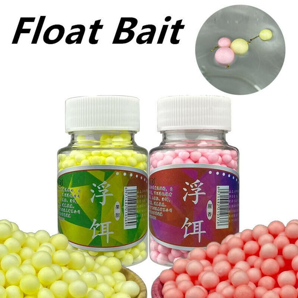Galleggiante esca da pesca esca schiuma EPS galleggianti palline perline fagioli pesca alla carpa dolce galleggiante fondo capelli Rig esca da pesca