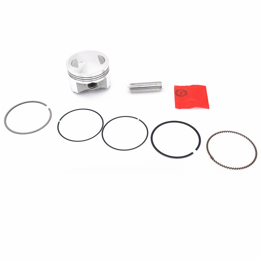 62mm Big Bore Motorcycle Piston Ring Gasket Kit for SUZUKI DR125 GN125 GS125 EN125 Flat Top Piston 125cc 150cc Upgrade