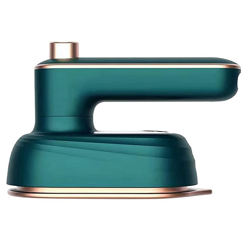 Travel Steamer Iron For Clothes Portable Folding Handheld Garment Fabric Steamer,Suitable For Travel Home EU Plug: Green