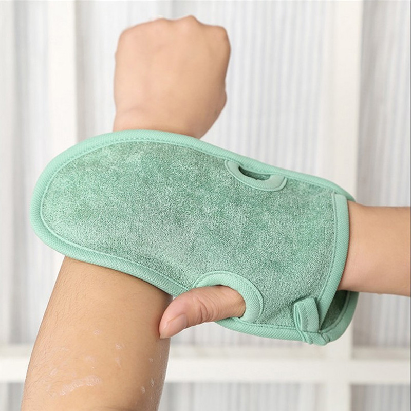 Unisex Mitten Body Shower Glove Exfoliating Bath Glove Exfoliating Remove Mitten Dead Skin Gloves: B1
