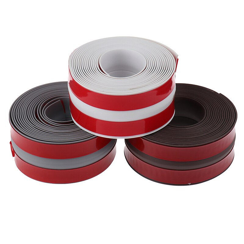 1 stk vanntett oljebestandig tape stripe kjøkkenvaske lim gap gap skjønnhetssøm bad toalettpasta mold tape