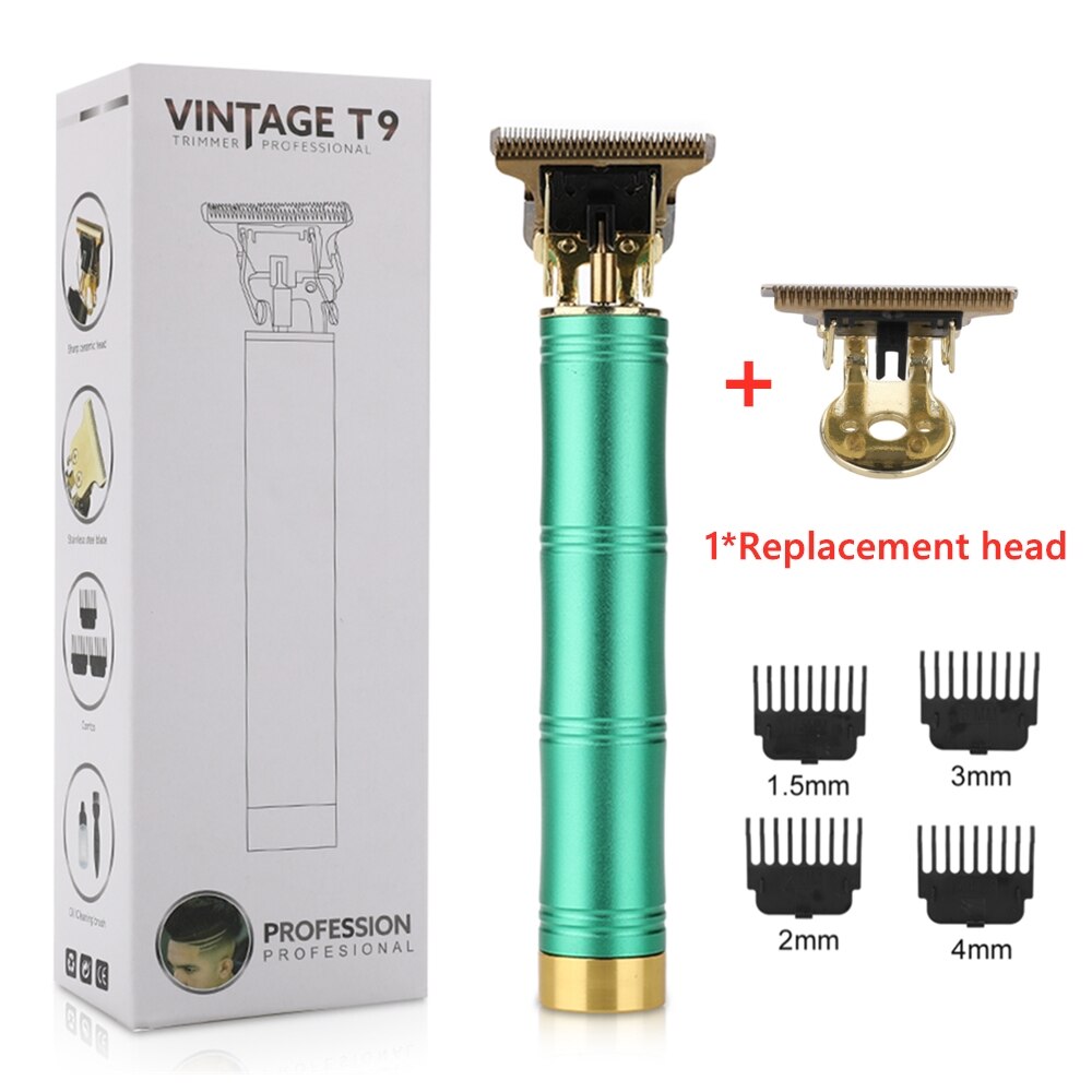 Professionele Oplaadbare Tondeuse Kapper Carving T Outliner Blade Kappers Tondeuse Scheren Cuttting Machine: Bamboo G with box s