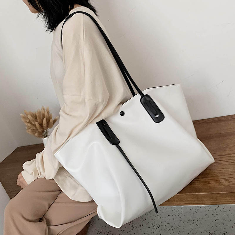 Korean Version of Large-capacity Bags, Women's Bags, Popular In , Shoulder Bags, Wild Ladies Portable Tote Bags