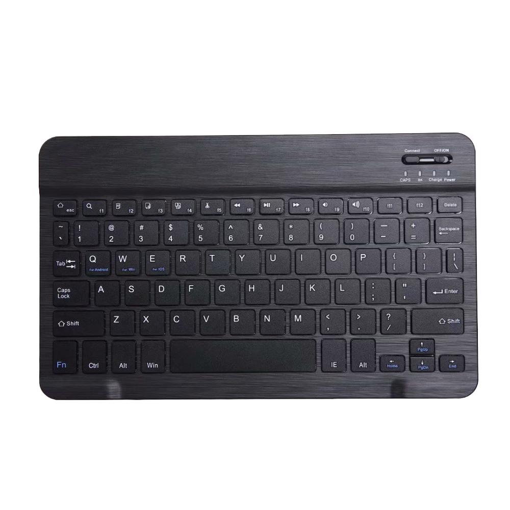 Clavier Bluetooth Souris Pour Huawei MediaPad T3 T5 M2 M3 Lite 8.0 T10 T10S 10.1 M3 8.4 M5 M6 8.4 Matepad 10.4 Pro 10.8» Tablette: Black