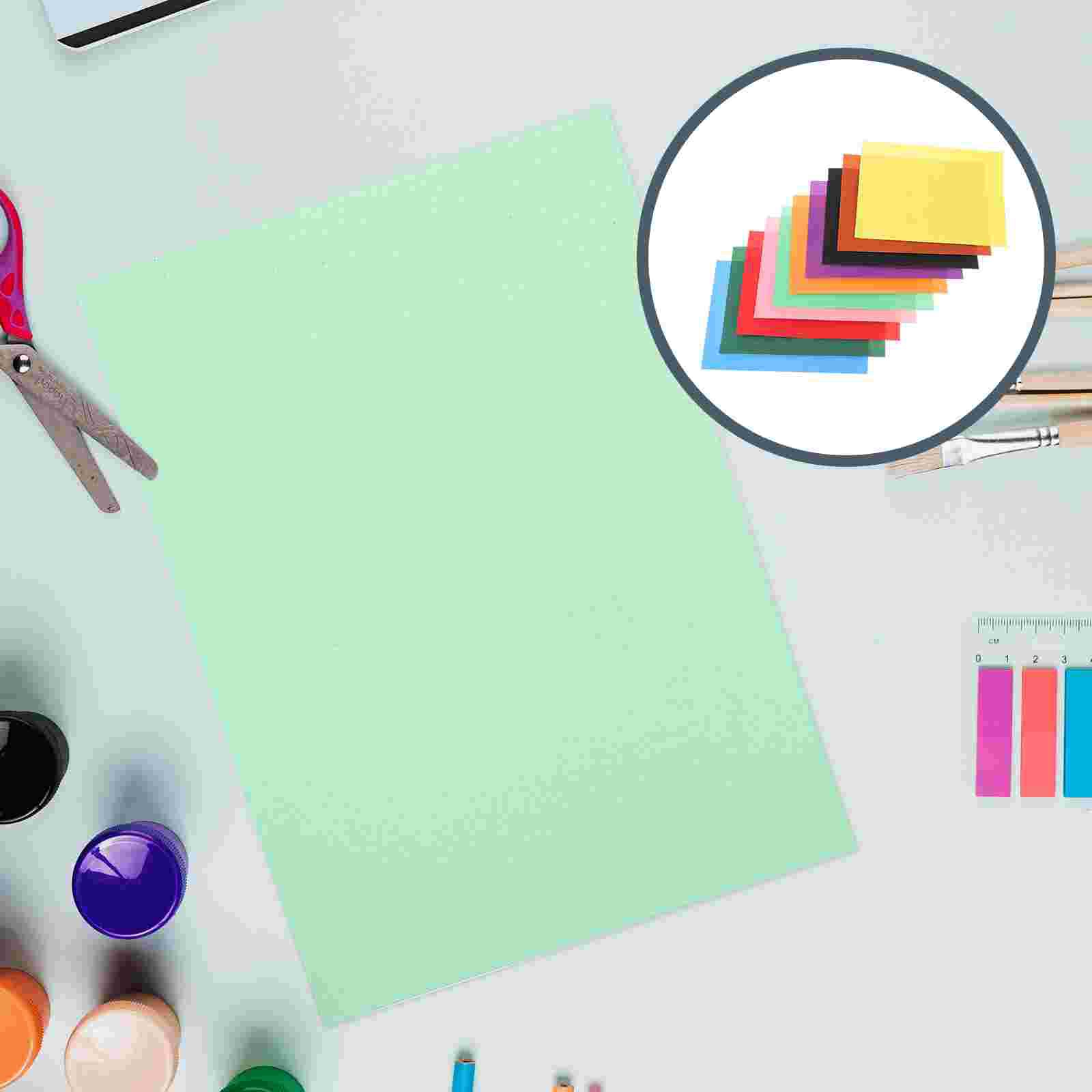 20 Pcs Painting Paper Colorful Drawing Paper Kids Painting Paper DIY Art Supplies