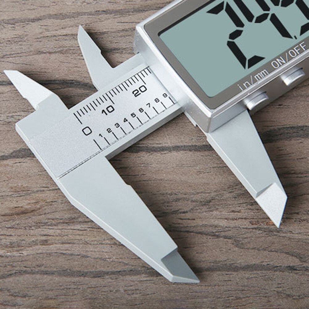 100/150mm Full Screen Plastic Electronic Digital Caliper Home High-Precision Measuring Instrument Vernier Caliper Measuring Tool