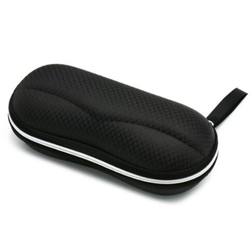 Protable Sonnenbrillen Schutz Travel Pack Beutel Gläser Fall 1Pcs Schwarz Clam Shell Hard Brillen Fall Brillen Zubehör