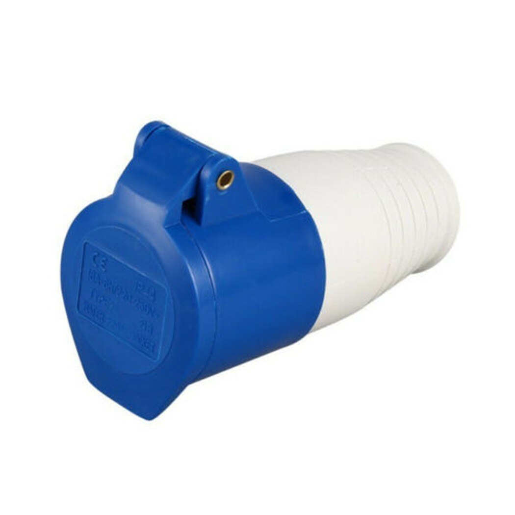 EARTH* Industrial Waterproof Plug Socket INDUSTRIAL IP44 MALE/FEMALE PIN