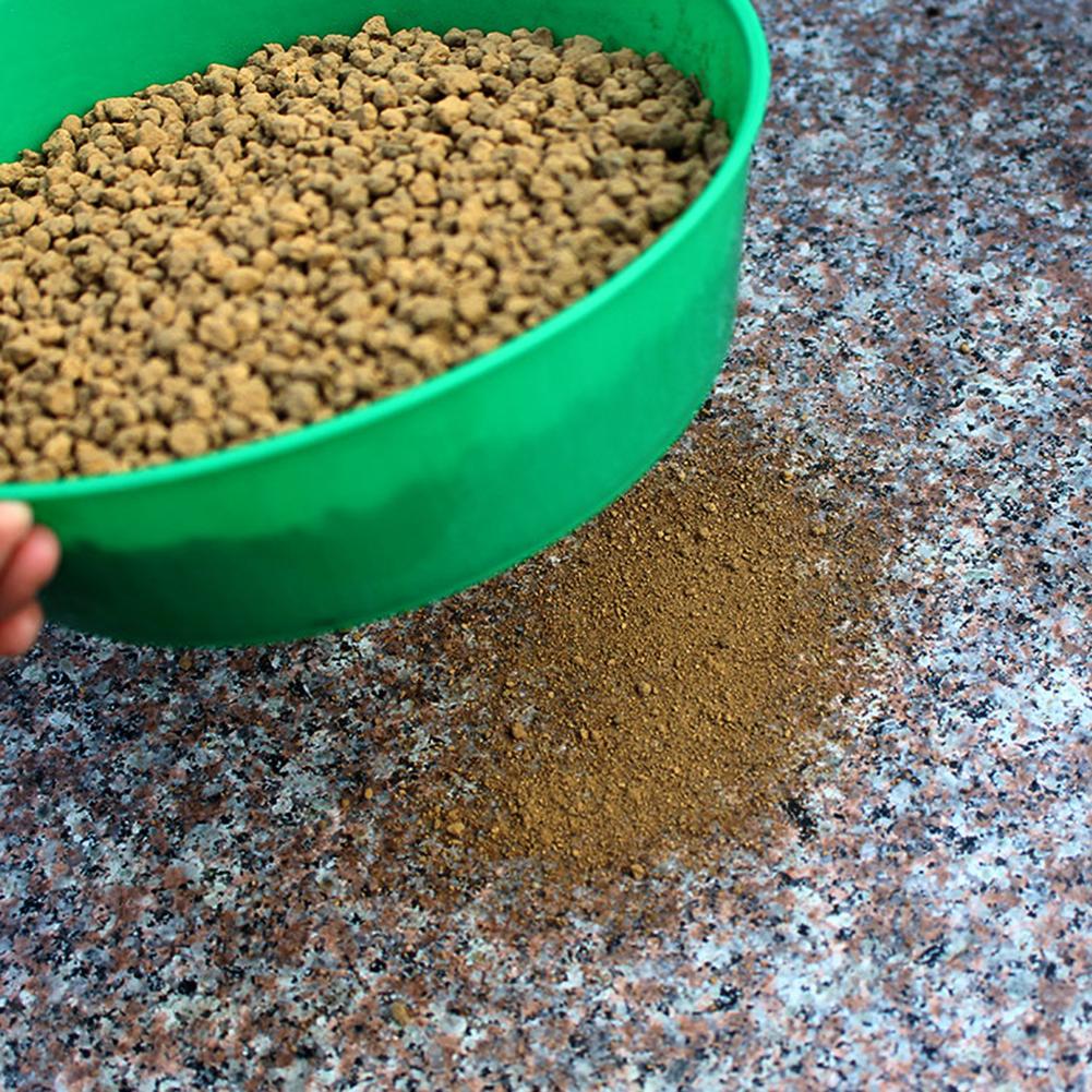 Tamiz de suelo, suministros de jardinería, tamiz de red de plástico, suministros de jardinería para plantación doméstica, herramientas de plántulas, tamiz de malla de plástico