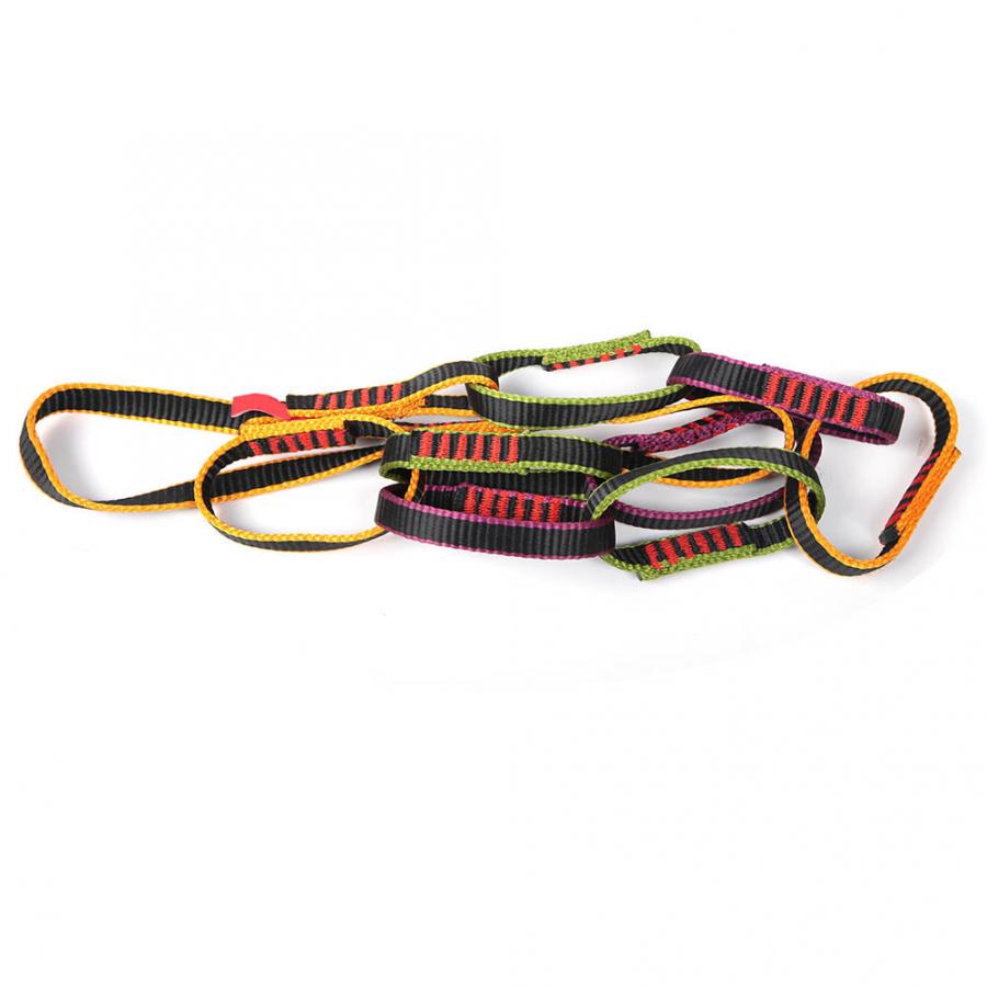 22KN Outdoor Climbing Nylon Daisy Chain Rope Downhill Forming Ring Sling Daisy Rope outdoor climbing accessories