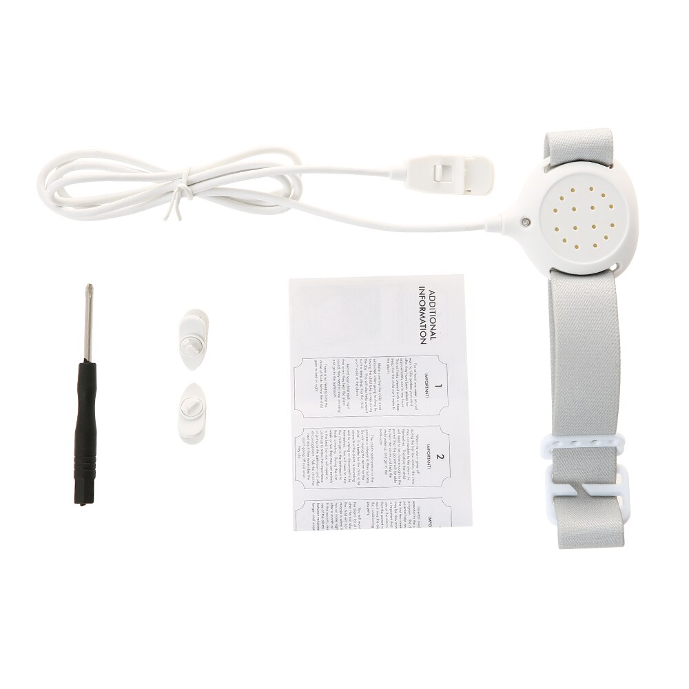 Professionele Arm Slijtage Bedplassen Sensor Alarm Voor Baby Peuter Volwassenen Zindelijkheidstraining Natte Herinnering Slapen Enuresis: type 2