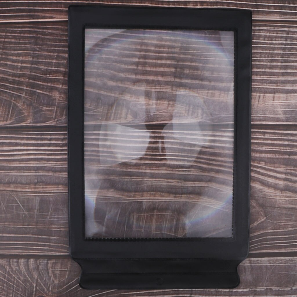 Senioren Verziend Vergroting Volledige Pagina Vergrootglas Lenzen Voor Lezen