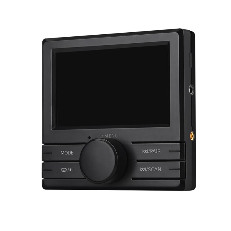 Dab + box digital radio antenne tuner fm transmission 3.0 tommer display sn med bluetooth til bilradio: Default Title