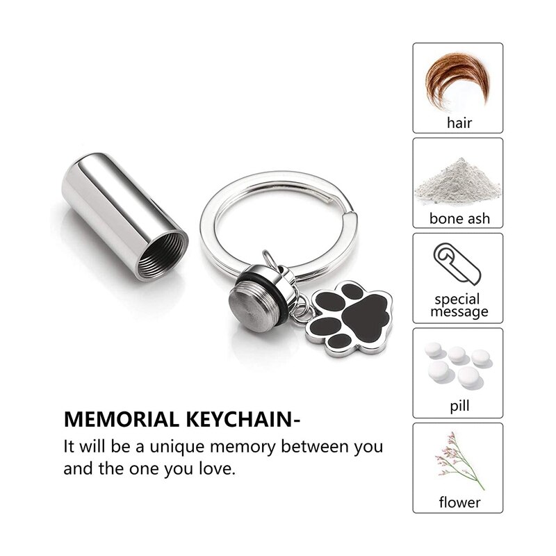 Paw Print Pet Sleutelhanger | Acryl Hond Kat Sleutelhangers | Leuke Sleutelhanger Honden Poot prints - België