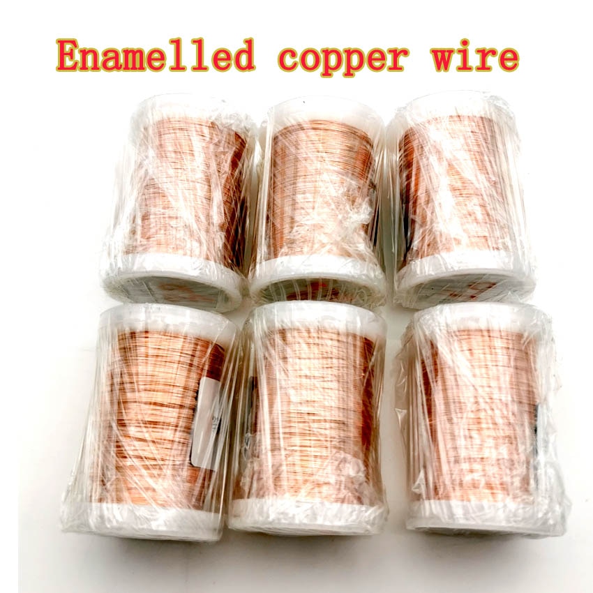 2UEW Magnete Filo di 0.05 millimetri 0.06/0.07 millimetri 0.08/0.09 millimetri 2000 M/1000 M di Rame Smaltato filo Magnetico Bobina di Avvolgimento di induzione elettromagnetica