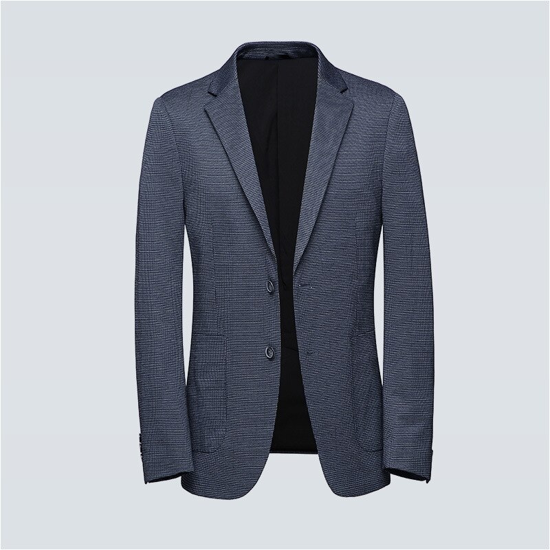 spring and autumn suit jacket male slim handsome business leisure suit jacket small: 52