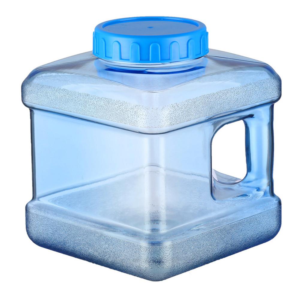 Contenedor de agua para coche de 5L 7,5l, tanque de agua para acampar al aire libre, Camping, viaje de auto-conducción, cubo, contenedor de agua portátil