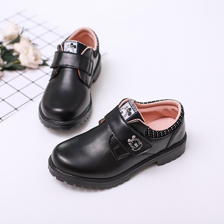 BABUDOG Brand Leather Shoes for Boys Student British School Uniform Dress Shoes Children Party Shoes Boys Shoes Dance 29-39