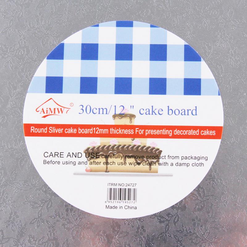Baking Tools Convenient Cake Stand Cake Mover Transfer Board Cake Holder Baking Accessories For Wedding Family Party Cake Shop: 30cm