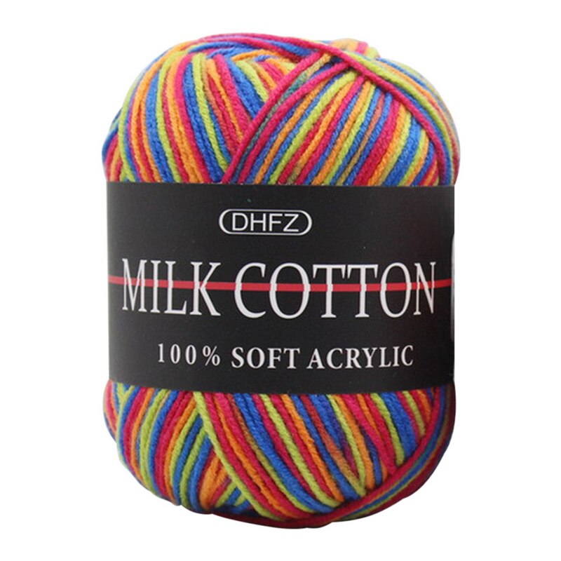 Baby Milk Cotton Yarn Crochet Yarn For Knitting Wool Yarn Warm Chunky Yarn For Children Hand Knitted Yarn Knit Blanket Sweater