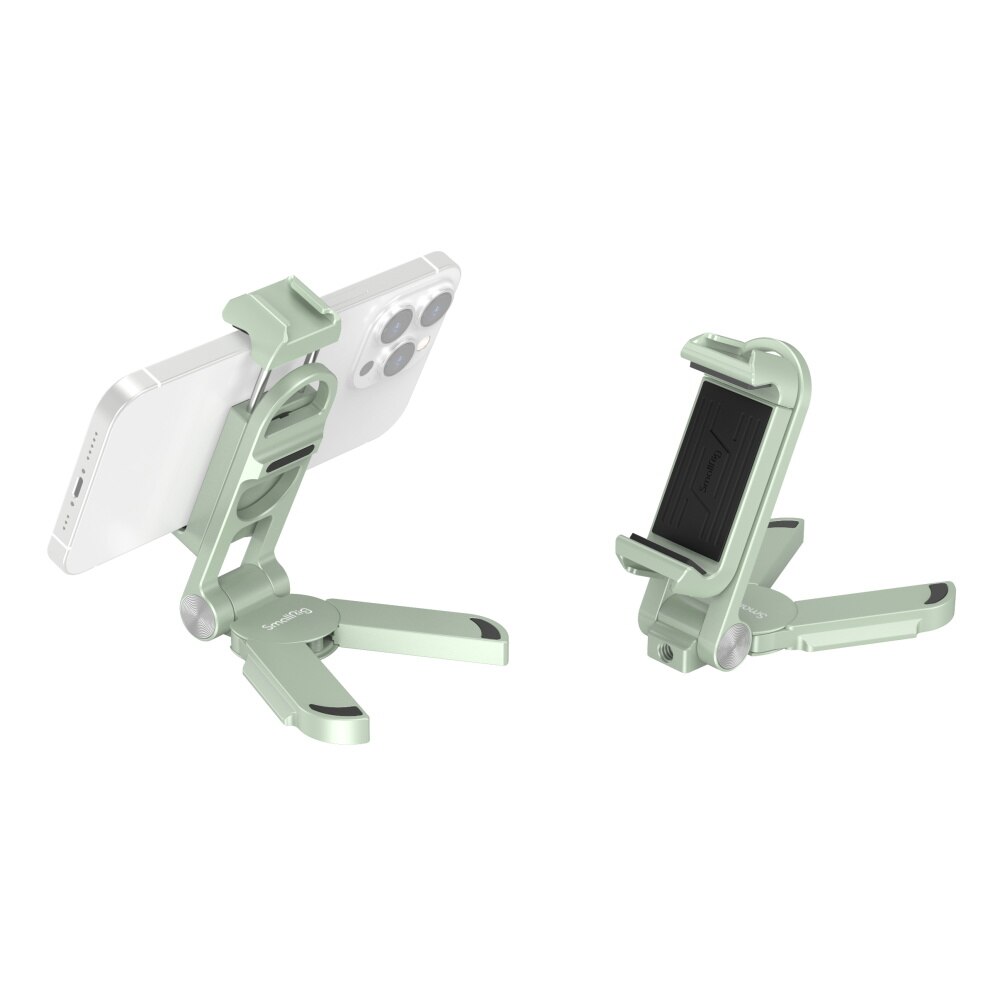 Supporto universale per Smartphone SmallRig per Iphone 13 X XS gabbia di registrazione regolazione panoramica a 360 gradi regolazione inclinazione a 270 gradi 2415: verde titolare