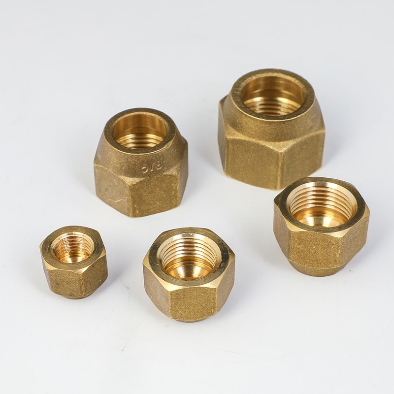 1/4"-3/4" Air Condition Copper Tube Caps Air Conditioning Joint Fittings For 6mm-19mm Copper Tube
