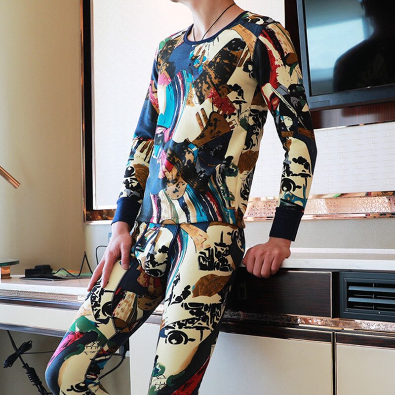 Leggings thermiques longs pour hommes, sous-vêtements pour hommes