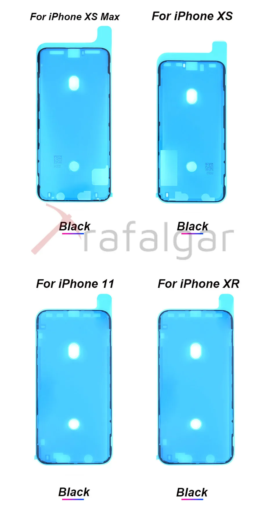 For iPhone 6 6S 7 8 Plus X XS 11 12 mini Pro Max XR LCD Display Frame Bezel Waterproof Sticker Adhesive Seal Repair Tape Glue
