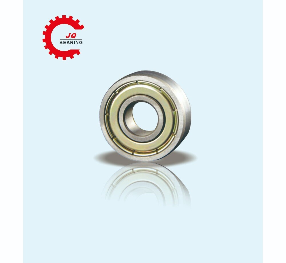 Jq-lager 10 x 30 x 9 mm metallforseglet enkeltrads miniatyrkulelager med dypspor 6200z